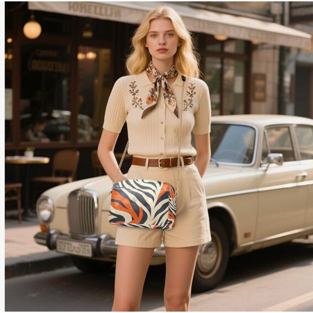 Selerdon Crossbody Bag Vegan Leather Shoulder Handbag with Strap